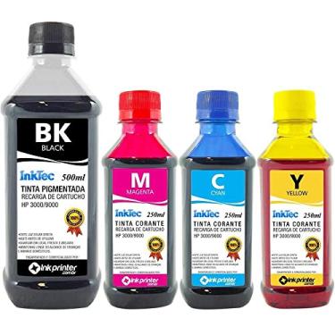 Imagem de Tinta Inktec para Recarga de Cartucho de Impressora Hp (1.250ml)