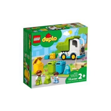 Imagem de Lego Duplo Caminhão Do Lixo E Reciclagem 10945