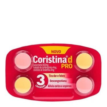 Imagem de Coristina D Pro 400+4+4mg 4 comprimidos Hypera