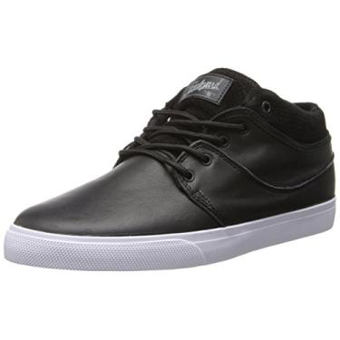 Imagem de Globe Mahalo Mid Tênis de Skate Masculino, Preto/branco, 5