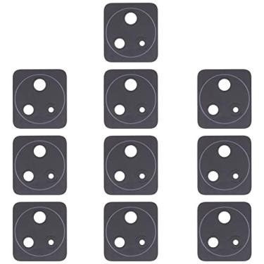 Imagem de HONGYAN Peças de substituição de telefone celular 10 PCS Lente da câmera traseira para Xiaomi Redmi K50/Redmi K50 Pro Acessórios telefônicos