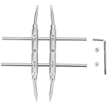 Imagem de Chave profissional de lente de câmera com design de de cabeça dupla, ferramenta de abertura de reparo de lente de câmera para lente de câmera DSLR