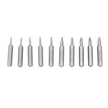 Imagem de 10PCS 4mm Hex Shank Screwdriver Bits Set, PH00/PH0/Z1/Z0/3.0/2.0/1.0/T5/T4/Star 08 Screw Driver Kit