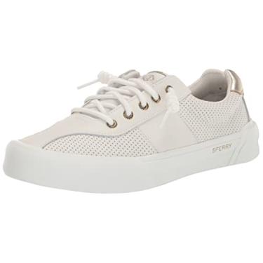 Imagem de Sperry Sapato de barco feminino Soletide Racy, Branco, 10