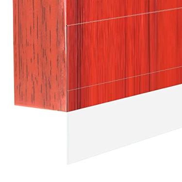 Imagem de Veda Porta Residencial Com Adesivo 3M Para Vedar Frestas 1 metro Transparente