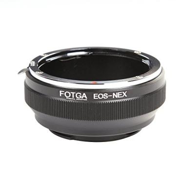 Imagem de Anel adaptador FocusFoto FOTGA para lente Canon EOS EF EF-S para câmera Sony E-Mount Mirrorless NEX-5R 5T 6 NEX-7 a7S a7R a7II a7SII a7RII a6500 a6300 a6000 a5100 a5000 a3500 NEX-FS700 VG30 VG900 PXW-FS7
