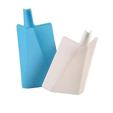 Imagem de Tábua de corte de plástico dobrável Slap Chop - Tapete de preparação de cozinha para tábua de cortar | 27,94 cm x 17,78 cm | Superfície antiderrapante | Seguro para lava-louças | (conjunto com 2)