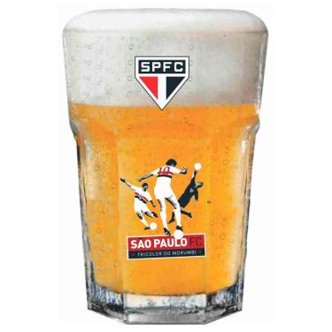 Imagem de Copo Country para Cerveja Crisa Time São Paulo – 400 ml