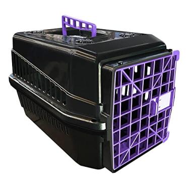 Imagem de Caixa De Transporte N3 Cachorro Gato Cão Raças Medias Grande Cor:vermelho