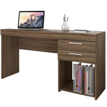 Imagem de Mesa Para Computador E Escrivaninha Office - Nogal Trend - Notável