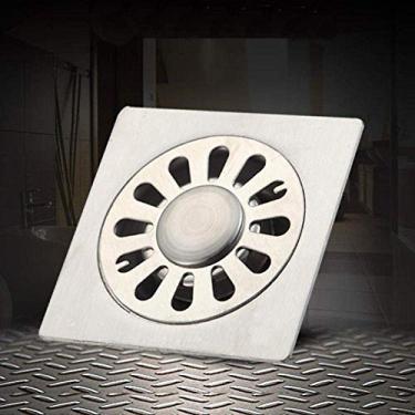 Imagem de Dreno de Chão Chuveiro Dreno de Chão Banheiro Desodorante de Aço Inoxidável Dreno de Chão Máquina de Lavar Dupla Controle de Pragas Dreno de Chão Vaso Sanitário Esgoto Ralo de Chão