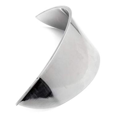 Imagem de Viseira de farol redonda universal de reposição da AfterMokit de 17,78 cm para cruisers Harley Heritage Softail Honda Shadow Kawasaki Vulcan Suzuki Boulevard C50 C90 Yamaha Royal Star V-Star Chrome