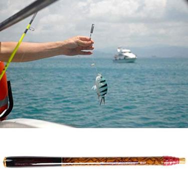 Imagem de Simlug Vara de pesca marítima de fibra de carbono, 1 peça de vara de pesca de fibra de carbono, para pesca selvagem no mar (5,4 metros)