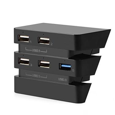 Imagem de Adaptador USB, hub USB de múltiplas portas, hub USB, para PS4 Pro Easy Installation Console PS4 Pro com indicadores LED