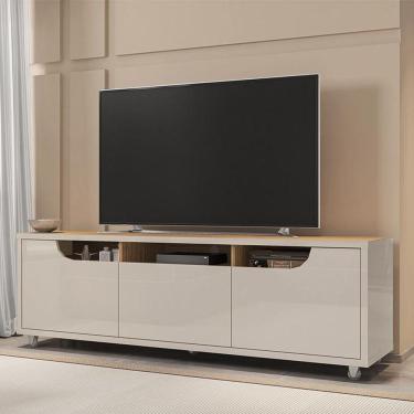 Imagem de Rack Jersey 160 para TV Sala 60 Polegadas com 3 Gavetas