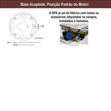 Imagem de Spa Lineaplas Babilonia 1,80x1,80x0,90 Acrilico Com Hidro-Completa