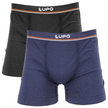Imagem de Kit 2 Cuecas Lupo Boxer - Masculino