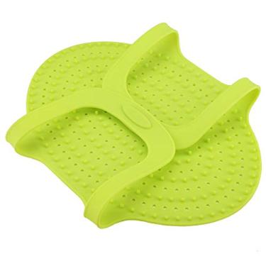 Imagem de QANYEGN Levantador De Peru De Silicone De Grau, Tapete Antiaderente Para Cozinhar Aves, Tapete De Levantamento De Peru Resistente Ao Calor, Tapete Para Assar Frango No Forno(Verde)