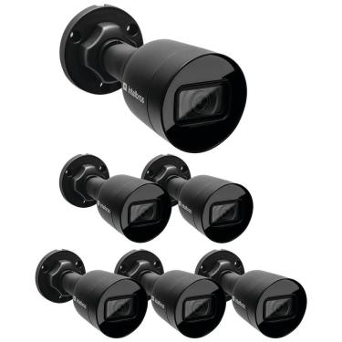 Imagem de Kit 6 Câmeras IP 2 Megapixels 3.6mm 30m PoE VIP 1230 B BLACK G4 Intelbras