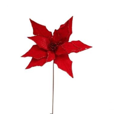 Imagem de Poinsetia Vermelha 66cm - Fl938