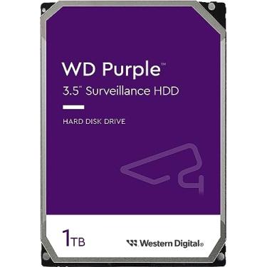 Imagem de HDD Desktop Western Digital Purple Surveillance 1TB SATA3 5400RPM 64MB