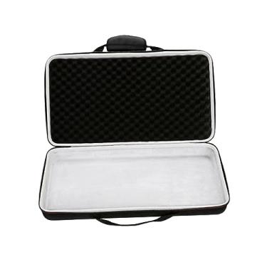 Imagem de Fancyes Estojo portátil para controladores de DJ, estojo de espuma EVA para equipamentos de som, bolsa para equipamentos de DJ, bolsa de armazenamento