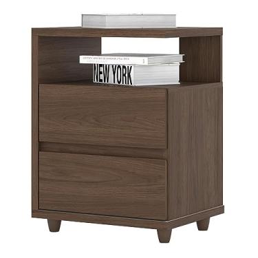 Imagem de Mesa de Cabeceira Campeche 2 Gavetas Henn