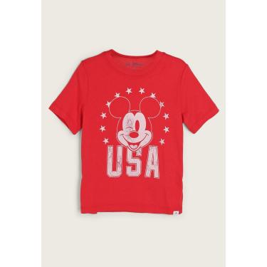 Imagem de Infantil - Camiseta GAP Mickey Mouse Vermelha GAP 637003 menino