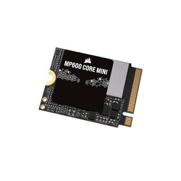 Imagem de Corsair MP600 CORE Mini 1TB M.2 NVMe PCIe x4 Gen4 2 SSD – M.2 2230 – Leitura sequencial de até 5.000 MB/s – QLC NAND de alta densidade – Ótimo para Steam Deck, ASUS ROG Ally, Microsoft Surface Pro –