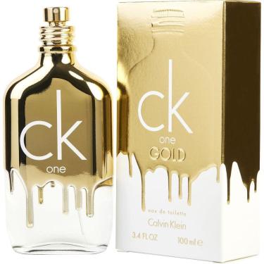 Imagem de Perfume CK ONE GOLD Spray Edt 3.4 Oz Dourado Limited Edition