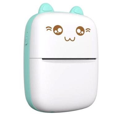 Imagem de Mini Impressora Termica Portatil Sem Tinta Usb Recarregavel Bluetooth Arquivo Nota List...