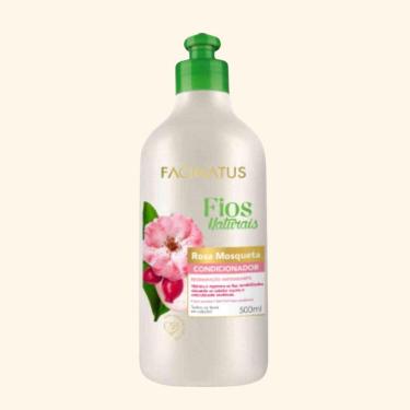 Imagem de Fios Naturais Condicionador Capilar Rosa Mosqueta Facinatus