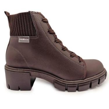 Imagem de Bota Moleca Coturno Tratorado - Conforto e Estilo-Feminino