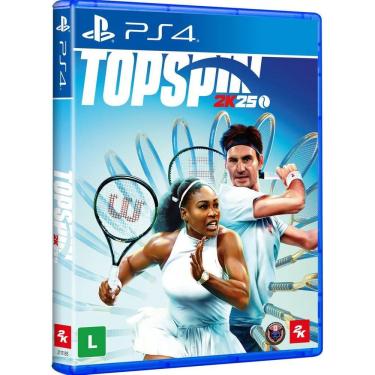 Imagem de Jogo Top Spin 2K25 Ps4 Midia Fisica