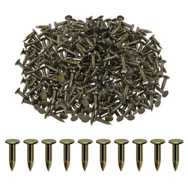 Imagem de Rustark 300 peças de 3/4 polegadas 20 mm pregos de feltro de telhado de aço pregos de asfalto pregos de ardósia pregos de revestimento de cimento para reparo de telhado, telha de asfalto, paisagismo