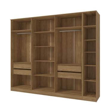 Imagem de Conjunto Closet Kappesberg Adapt Nogueira 2 Peças 273cm