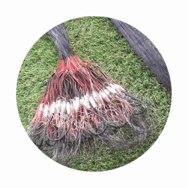 Imagem de Tarrafa pesca tilapia, corvina, piapara, pacu, Multi cores (Black/Red)