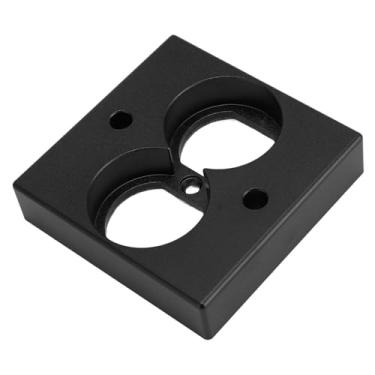 Imagem de Painel de Soquete de Alto-falante de Som HIFI, Painel Terminal de Alto-falante HIFI, Receptáculo de Alimentação de Alto-falante Montado na Parede Tipo 86 Profissional para (BLACK)