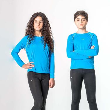 Imagem de Camiseta Fator de Proteção UV50+ Infantil III M/L 04178-Unissex