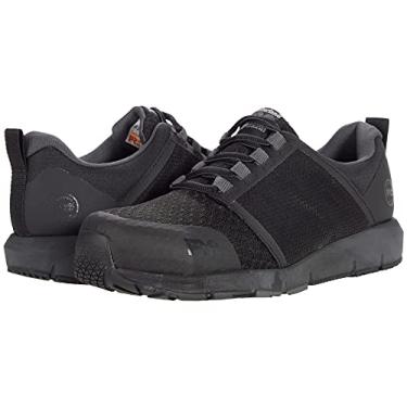 Imagem de Timberland PRO Tênis de trabalho masculino Radius SD10 Comp Toe, Preto/cinza, 34
