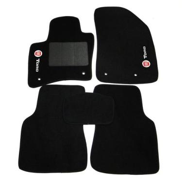Imagem de Tapete Automotivo Fiat Toro Em Carpet Linha Luxo - Scar Acessorios