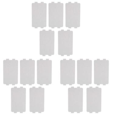Imagem de Substituição da Folha da Placa de Mica do Forno de Micro-ondas de 15 Pces, Resistente Anti Propriedades de Alta Temperatura que Repara o Acessório para a Vida útil Duradoura