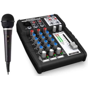 Imagem de Mesa De Som Automotivo Stetsom Stm0803 3 Canais 1 Microfone - Oestesom