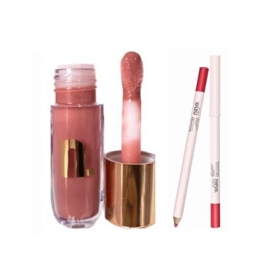 Imagem de Lápis Labial Rubi+Gloss Instant Angel Nina Makeup