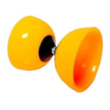Imagem de Diabolo Yoyo Profissional Com Par de Baqueta Ar Livre (Laranja)