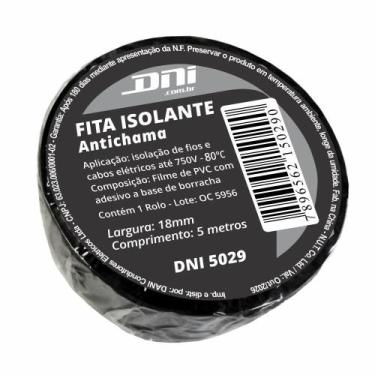 Imagem de Fita Isolante em PVC Preta 5m - DNI 5029