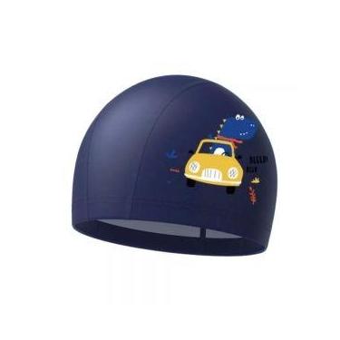 Imagem de Touca De Natação Infantil Profissional-Carro - Hero Band, Azul escuro 