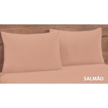 Imagem de Kit 2 Fronhas Simples com Zíper 70cmx50cm Percal 200 Fios 100% Algodão