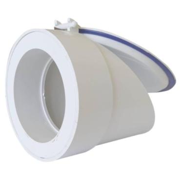 Imagem de Vávula De Retenção Esgoto Branca 75 Mm 72.092 Valeplast
