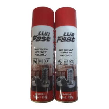 Imagem de Desengripante Antiferrugem 300ml. Spray Lub Fast - Aeroflex - Kit 2 un